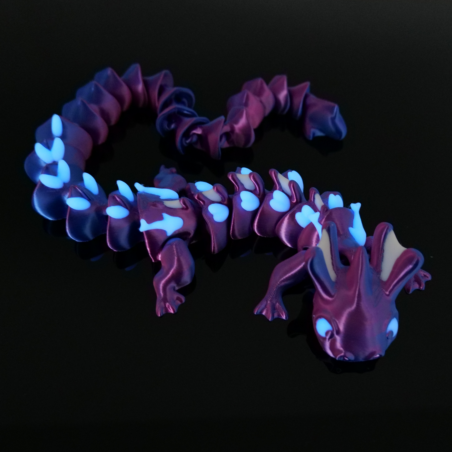 Wasserdrache*Special-Rot-Blau*Glow