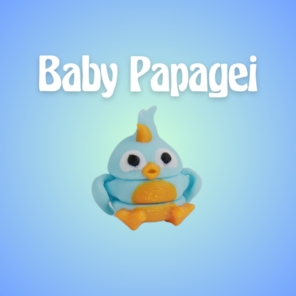 Baby-Papagei-Hellblau