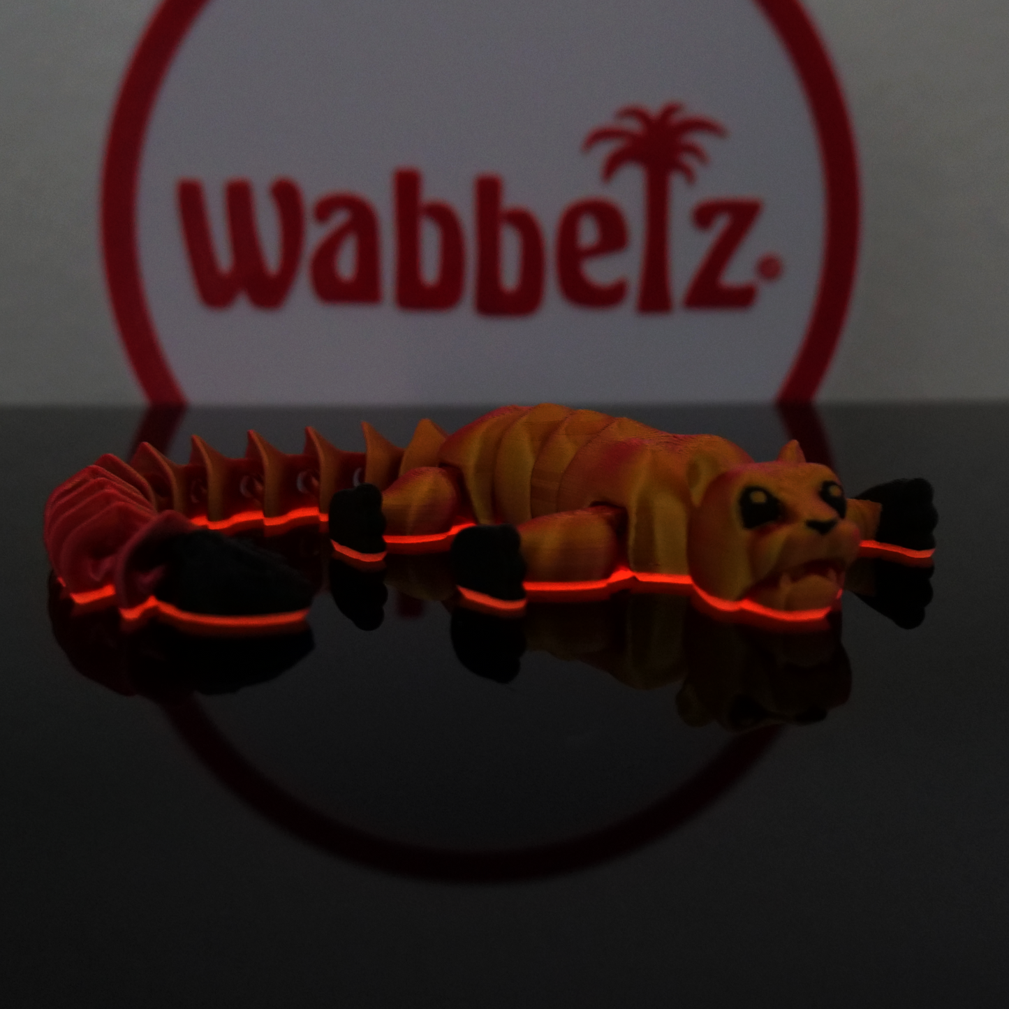 Loewin*Special-Rot-Gelb*Glow*Liegend