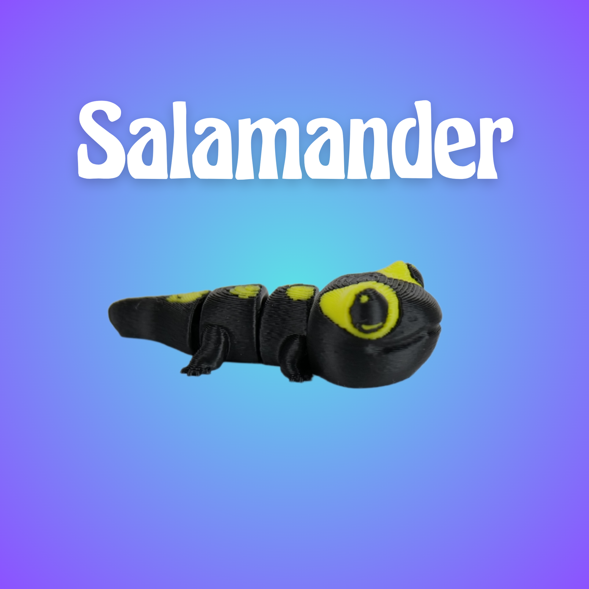 Salamander-Schwarz-Gelb