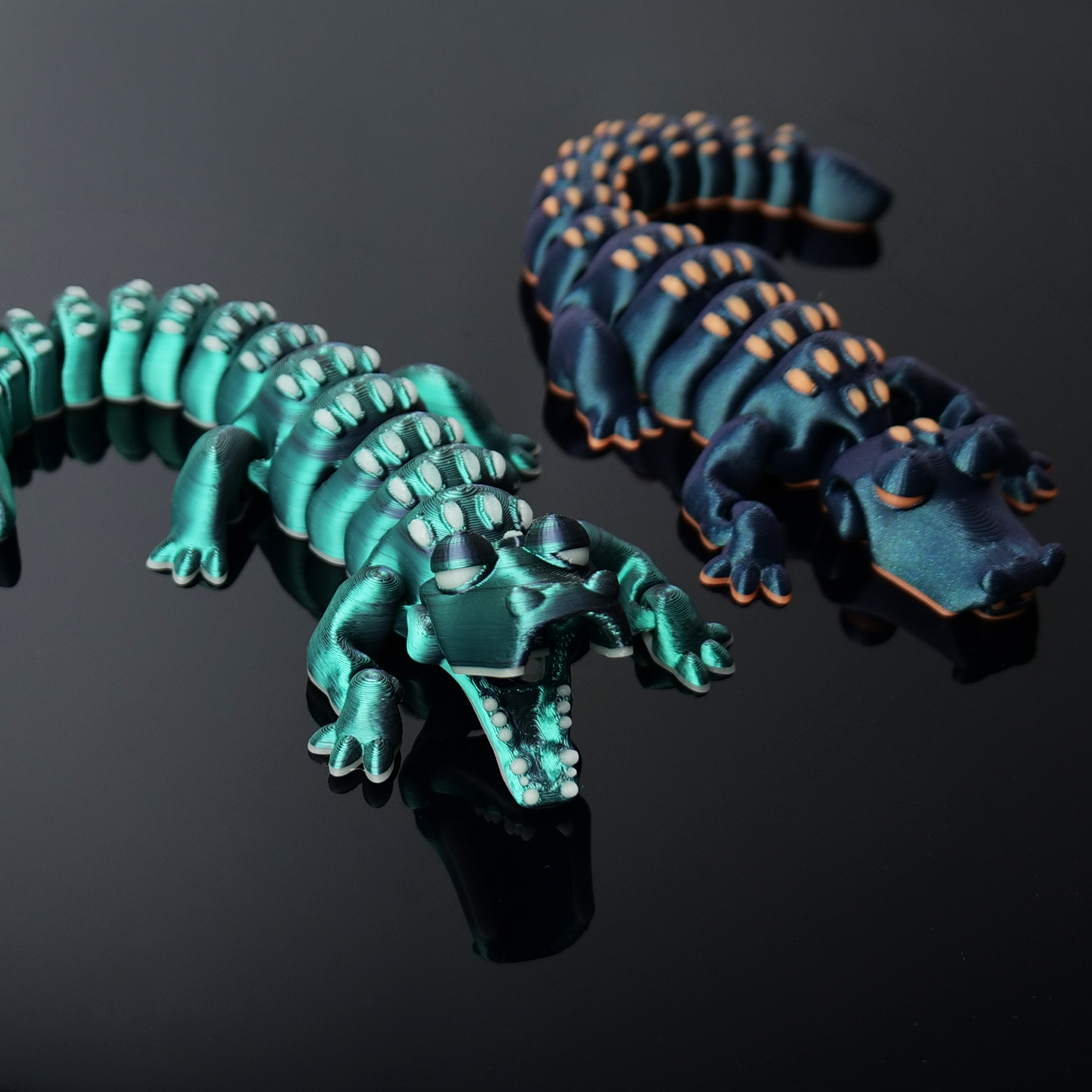 Krokodil*Special-Grün-Schwarz