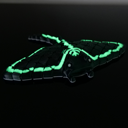 Manta-Rochen*Special-Gruen-Schwarz