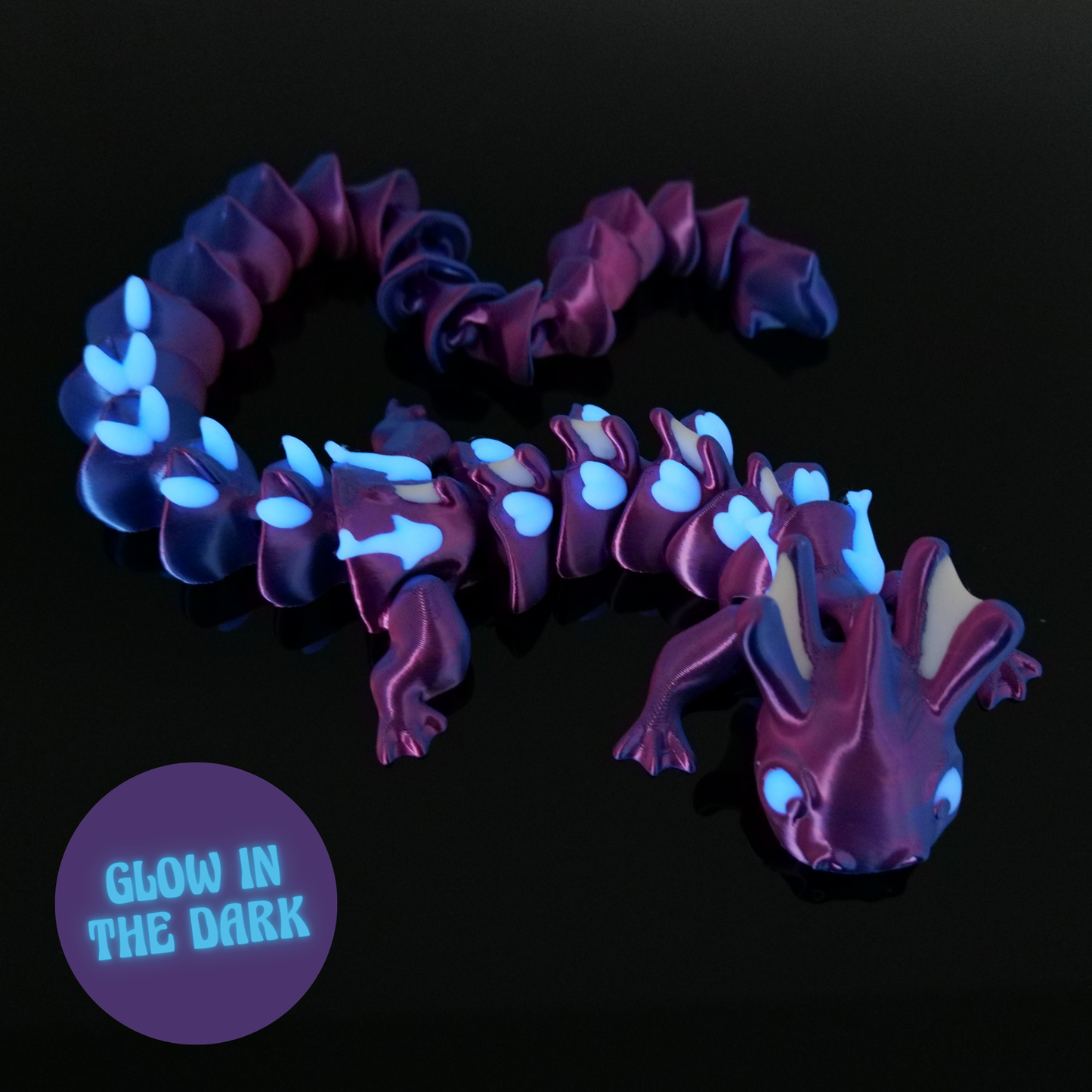 Wasserdrache*Special-Rot-Blau*Glow